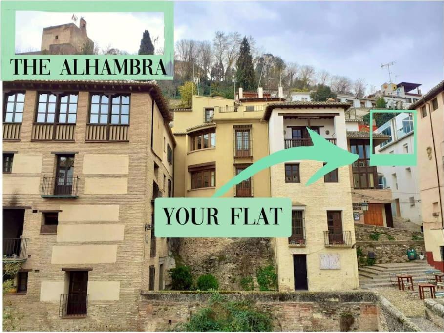 Spacious Loft / Literally At The Foot Of Alhambra Apartment Granada Luaran gambar